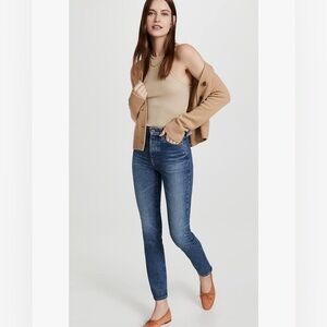 AG Adriano Goldschmied Alexxis High-Rise Vintage Slim in 10 Years Ellwood.